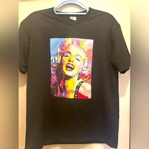 Colorful ‘Marilyn Monroe’ shirt; size medium, new
